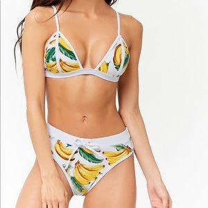 Bananas bikini! NEVER WORN!